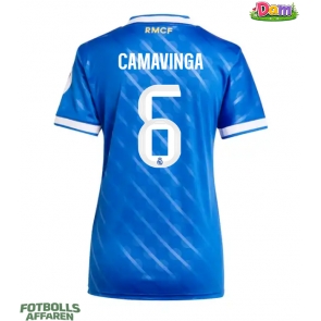 Real Madrid Eduardo Camavinga #6 Tredje Tröja Kvinnor 2025-26 Kortärmad